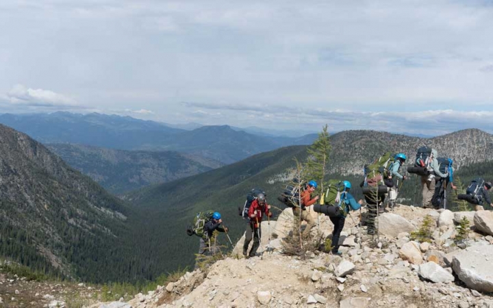 mountaineering camp for teens